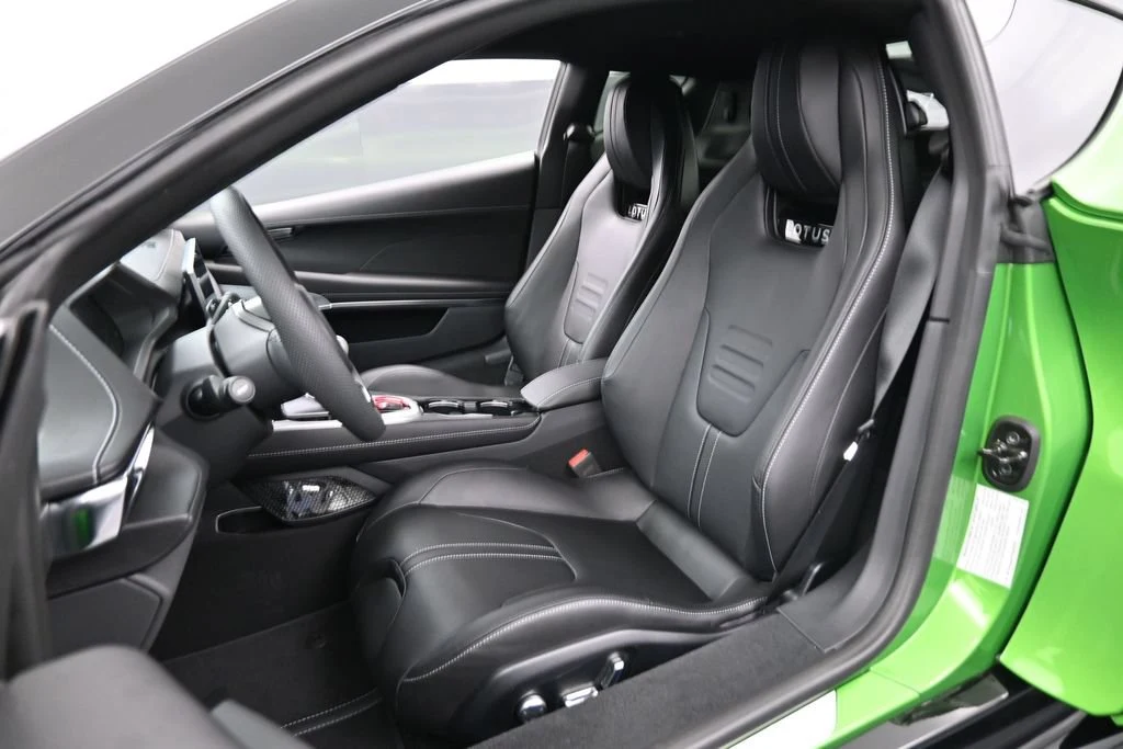 2026 Lotus Emira V6 SE interior, seats, Black