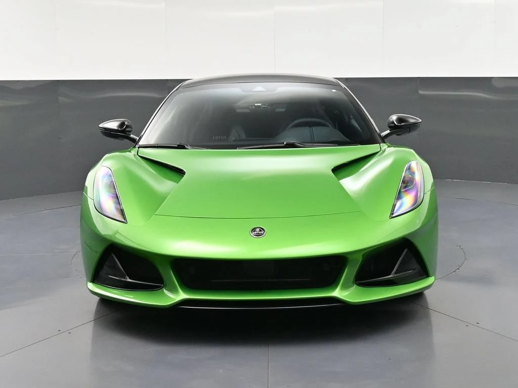 2026 Lotus Emira V6 SE for sale, front three-quarter view, Green