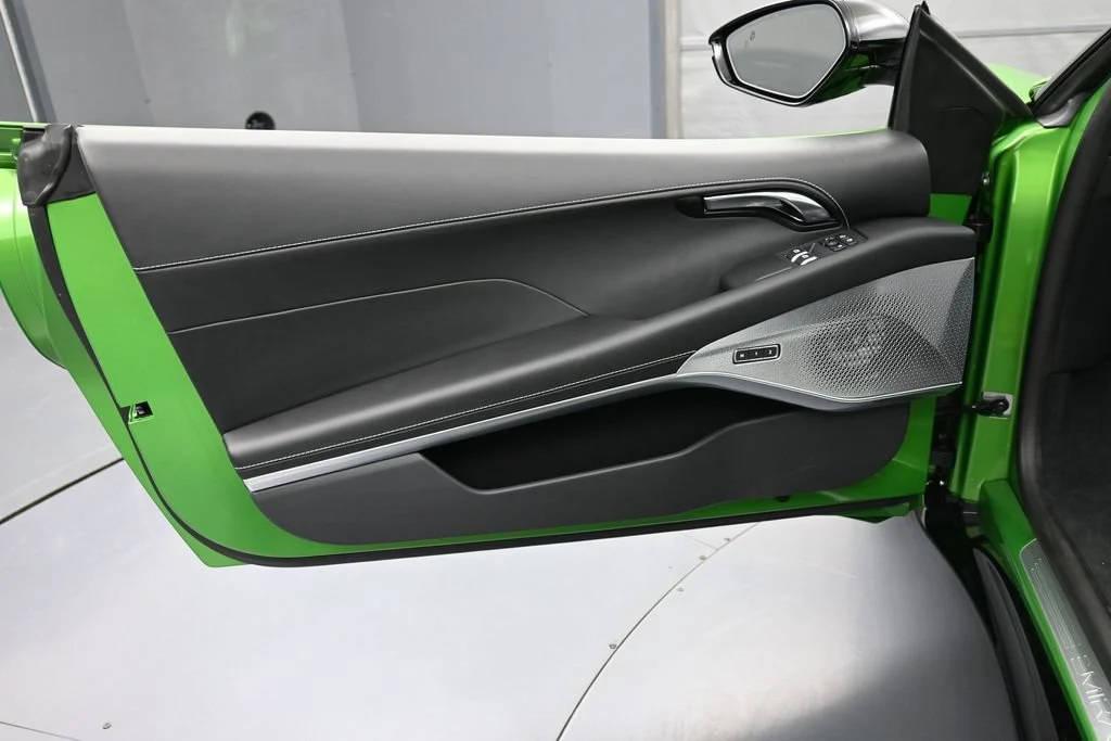 2026 Lotus Emira V6 SE interior, door panel, Black