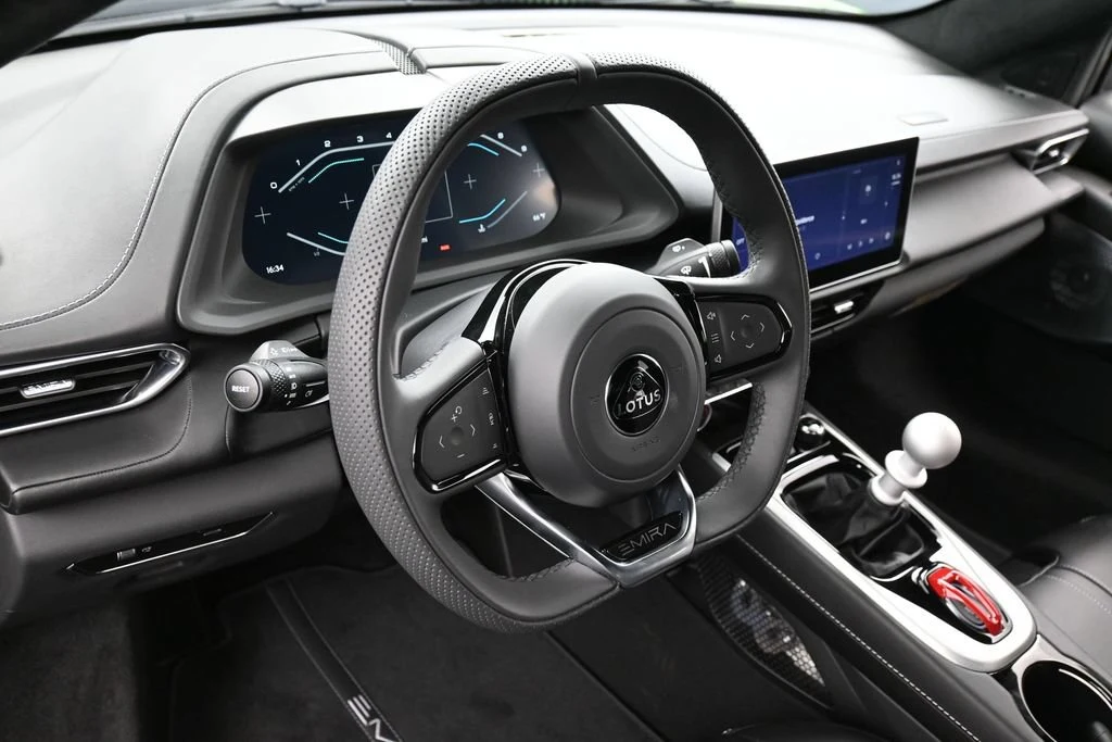 2026 Lotus Emira V6 SE interior, Black