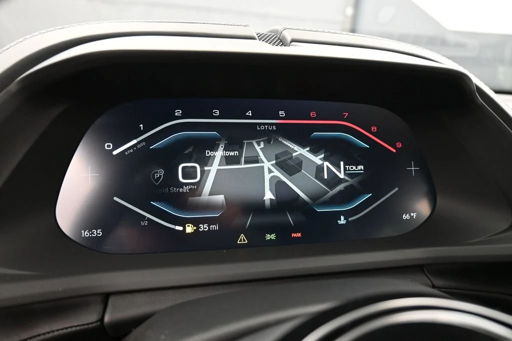 2026 Lotus Emira V6 SE interior, Black