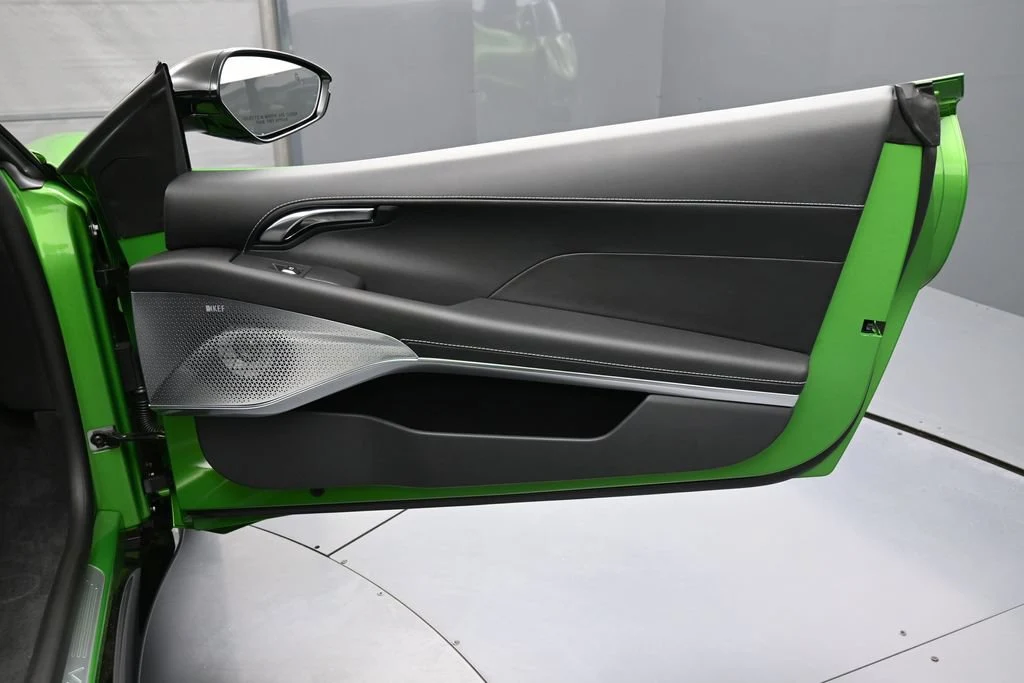 2026 Lotus Emira V6 SE interior, door panel, Black