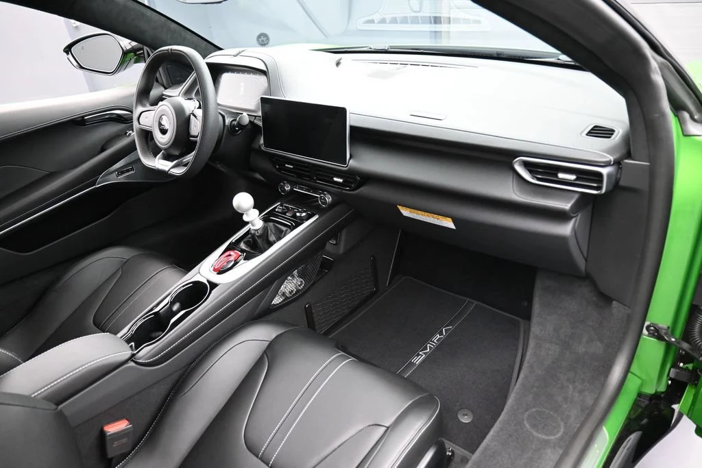 2026 Lotus Emira V6 SE interior, Black