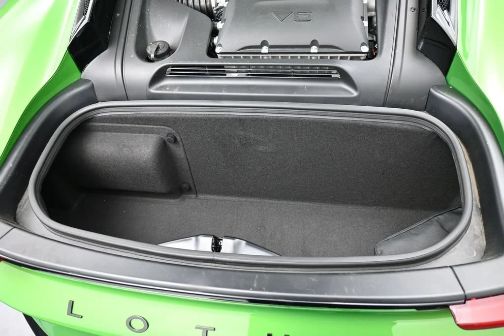 2026 Lotus Emira V6 SE trunk