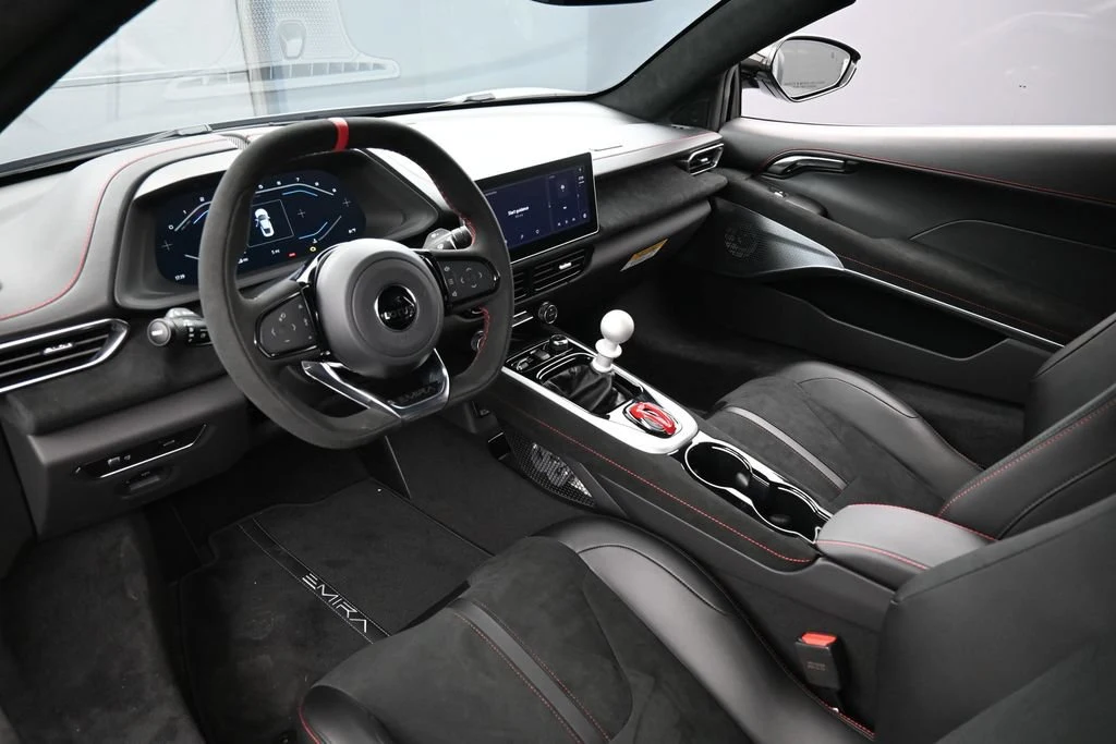 2026 Lotus Emira V6 interior, dashboard