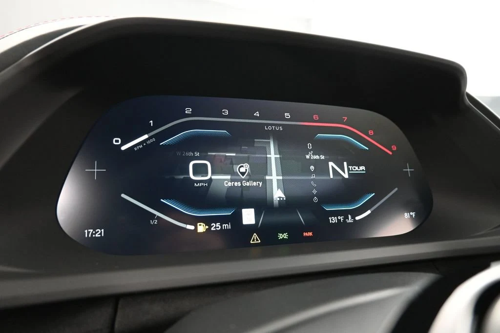 2026 Lotus Emira V6 interior