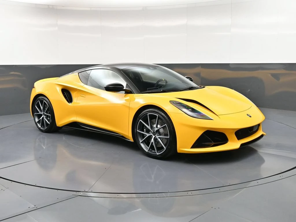 2026 Lotus Emira Turbo SE for sale, exterior, Yellow