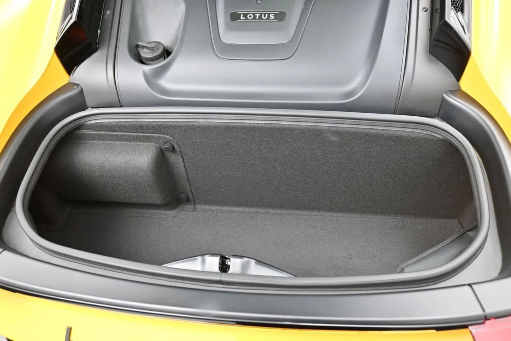 2026 Lotus Emira Turbo SE trunk