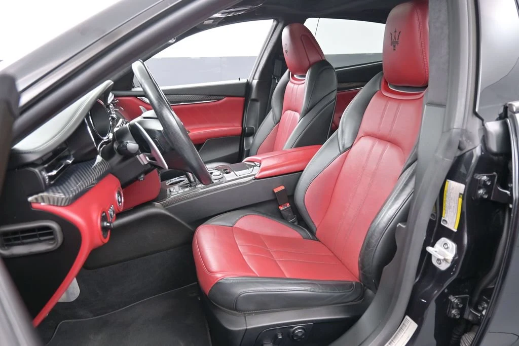 2020 Maserati Quattroporte S Q4 GranSport interior, seats, Rosso