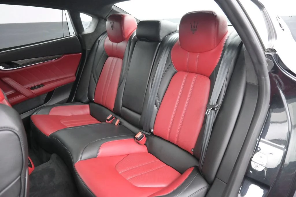 2020 Maserati Quattroporte S Q4 GranSport interior, seats, Rosso