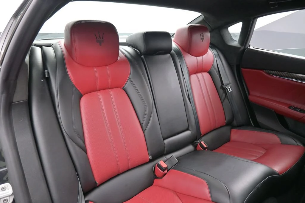 2020 Maserati Quattroporte S Q4 GranSport interior, seats, Rosso