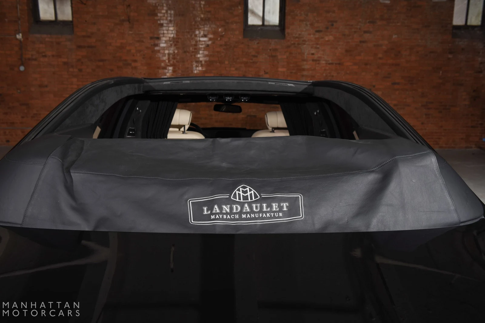 2009 Maybach 62 S Landaulet trunk