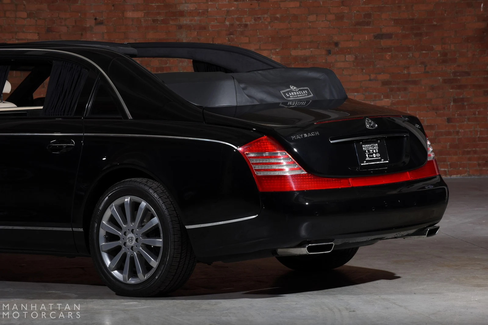 2009 Maybach 62 S Landaulet for sale, exterior, Black