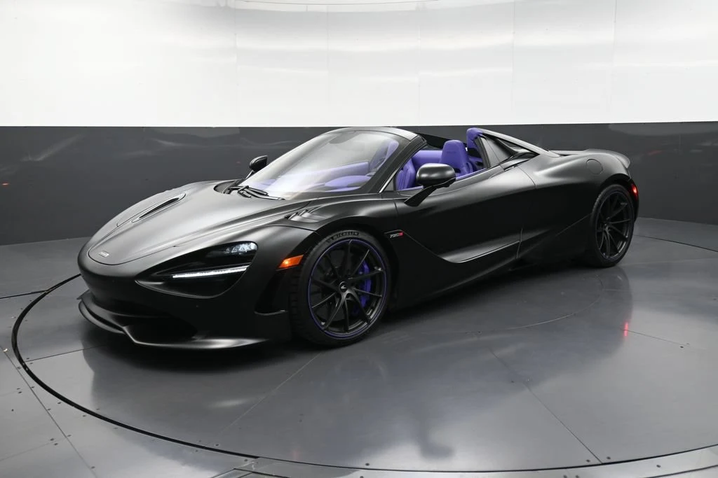 2024 McLaren 750S Spider for sale, exterior, Black