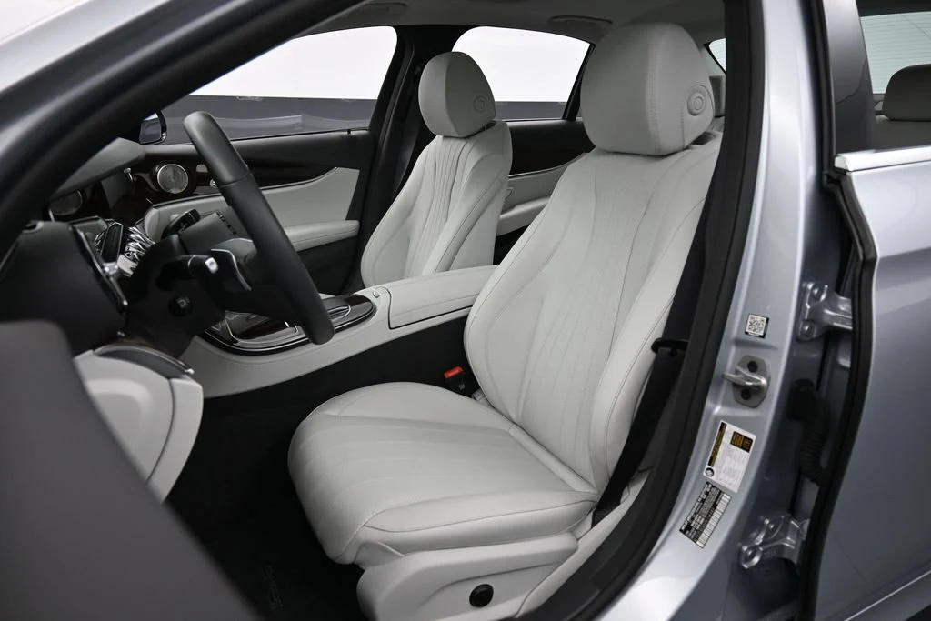 2023 Mercedes-Benz E 350 4MATIC interior, seats, Neva Gray/Magma Gray