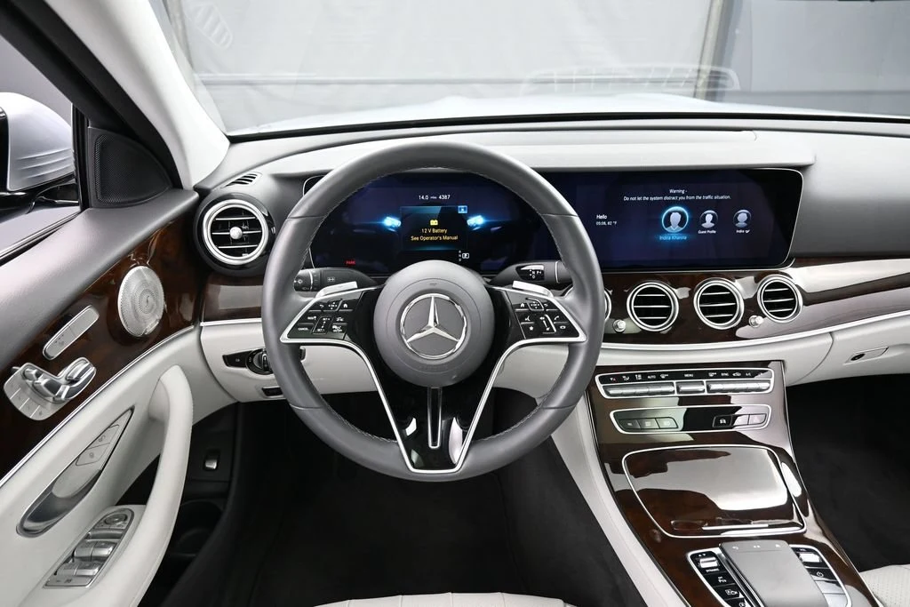 2023 Mercedes-Benz E 350 4MATIC interior, dashboard, Neva Gray/Magma Gray