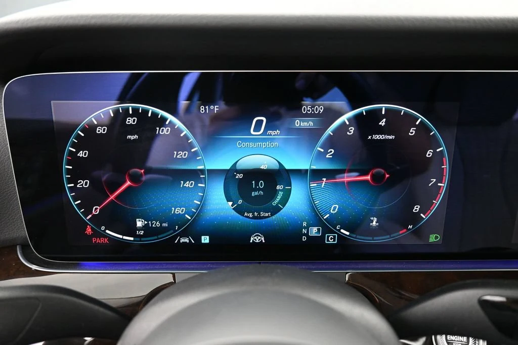 2023 Mercedes-Benz E 350 4MATIC interior, Neva Gray/Magma Gray