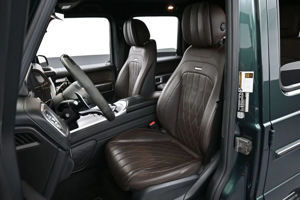 2022 Mercedes-AMG G 63 interior, seats, Espresso Brown