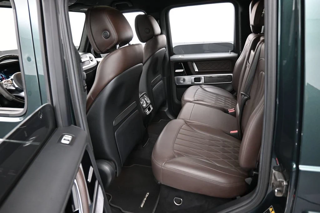 2022 Mercedes-AMG G 63 interior, seats, Espresso Brown