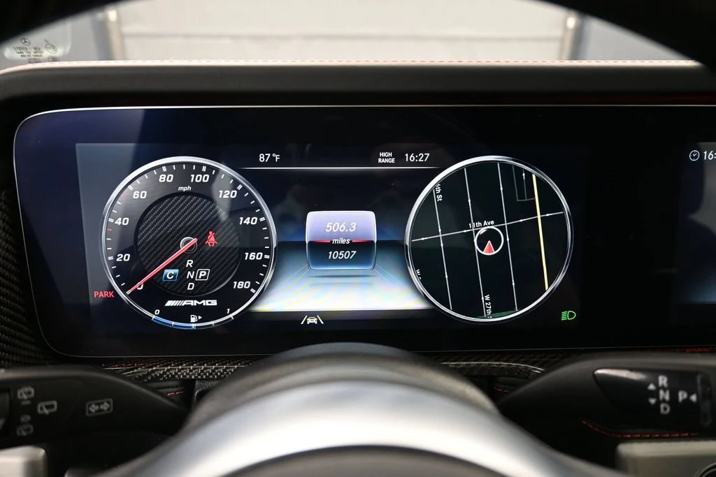 2023 Mercedes-AMG G 63 interior, Black