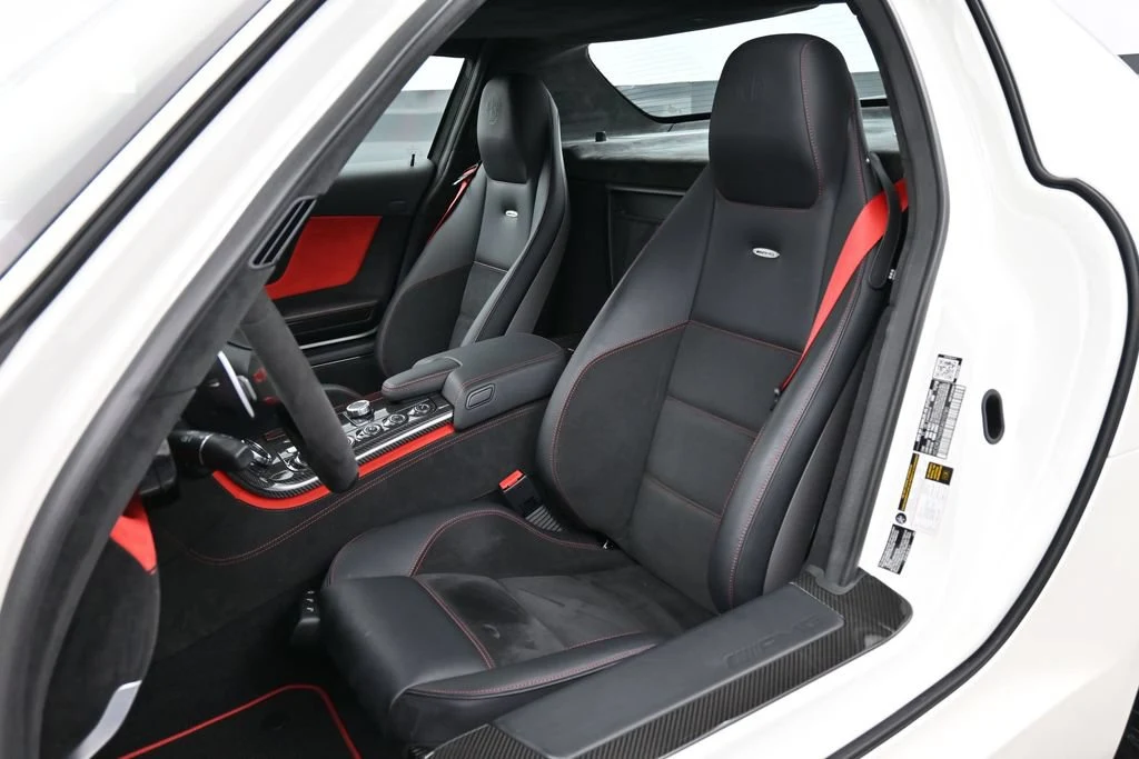 2014 Mercedes-Benz SLS AMG Black Series interior, seats, Black