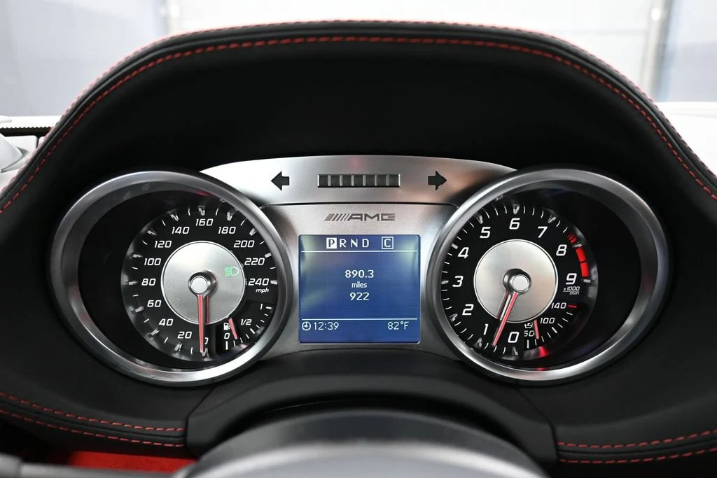 2014 Mercedes-Benz SLS AMG Black Series interior, Black