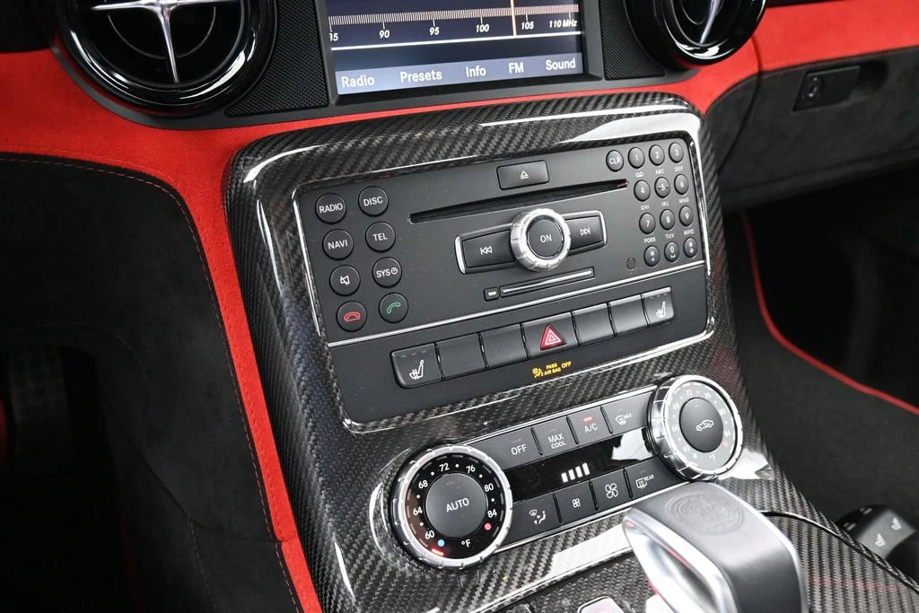 2014 Mercedes-Benz SLS AMG Black Series interior, Black