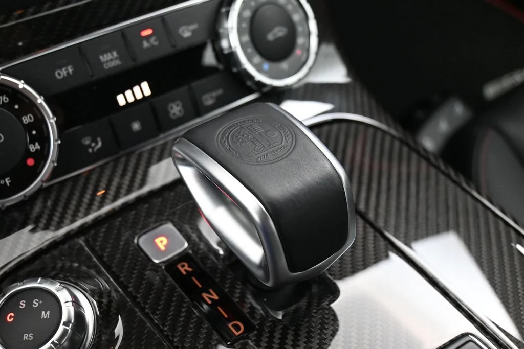 2014 Mercedes-Benz SLS AMG Black Series interior, center console, Black