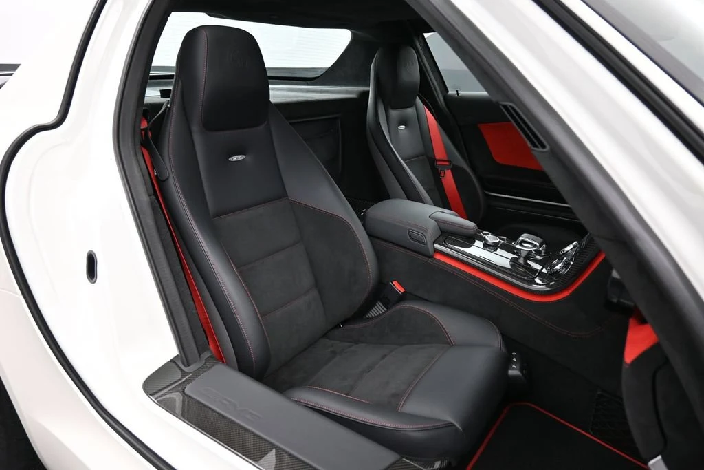 2014 Mercedes-Benz SLS AMG Black Series interior, seats, Black