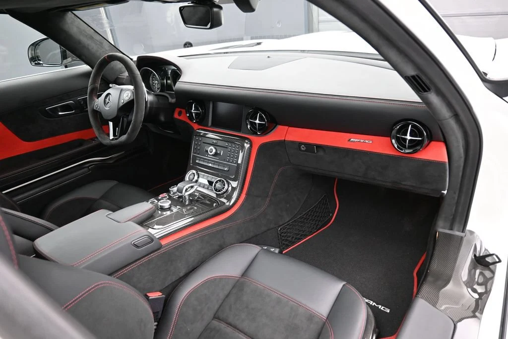 2014 Mercedes-Benz SLS AMG Black Series interior, Black