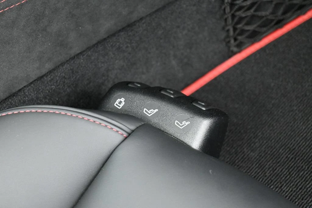 2014 Mercedes-Benz SLS AMG Black Series interior, center console, Black