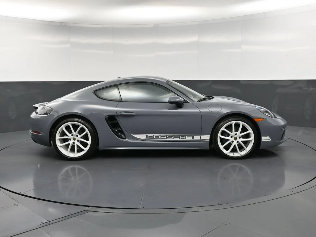 2024 Porsche 718 Cayman Style Edition, side profile, Grey
