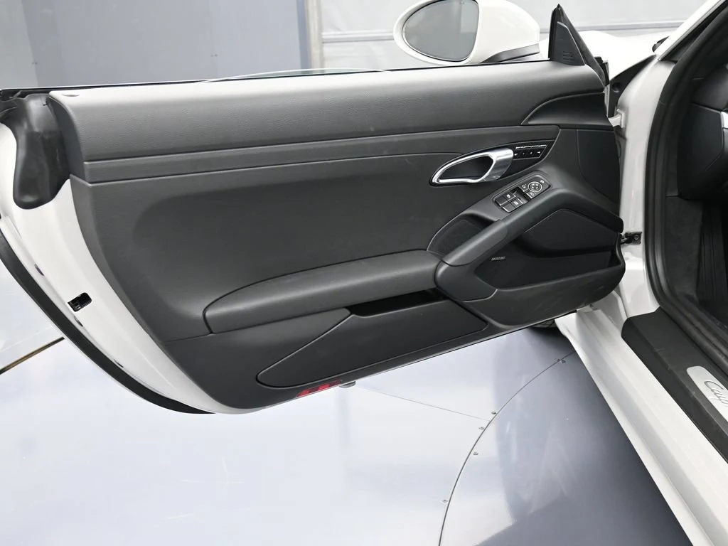 2024 Porsche 718 Cayman interior, door panel, Black
