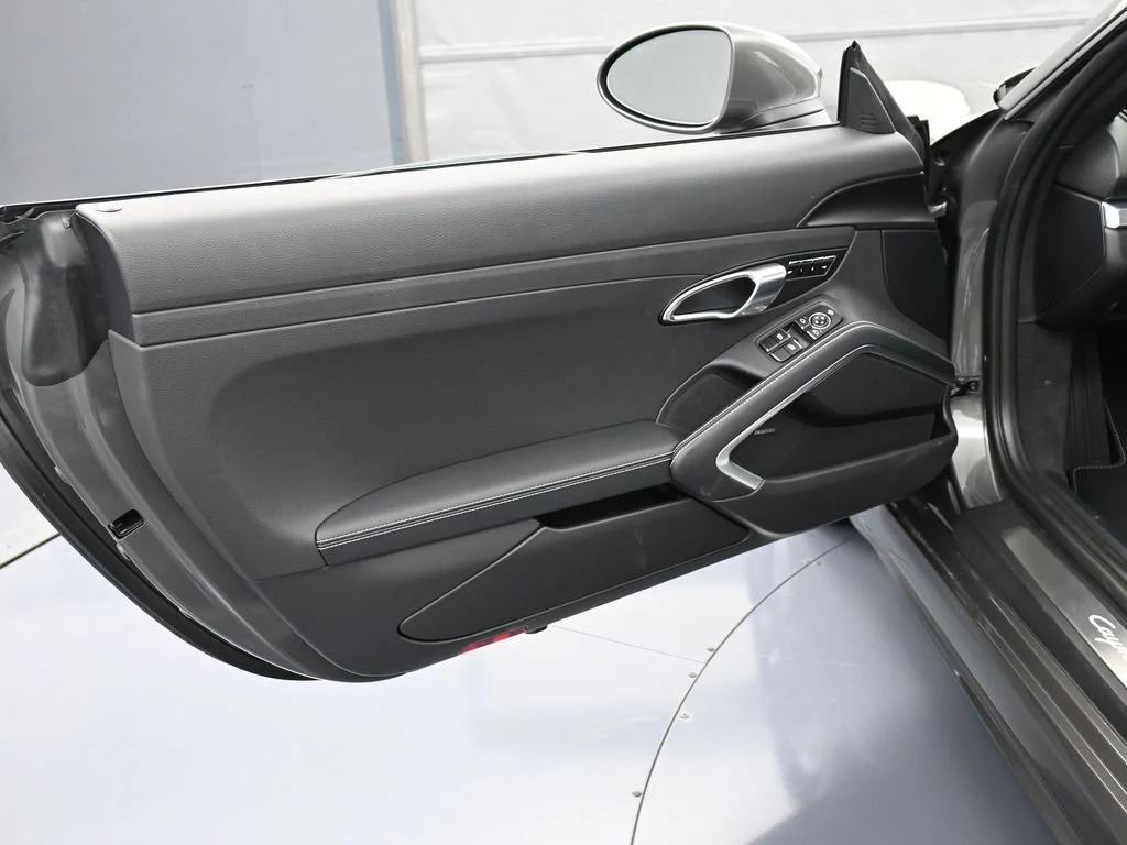 2025 Porsche 718 Cayman Style Edition interior, door panel, Black
