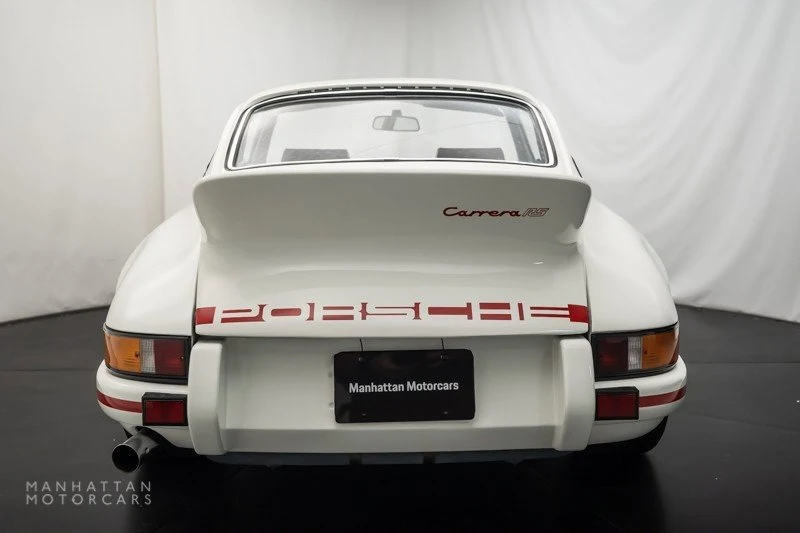 1973 Porsche 911 Carrera RS 2.7, rear three-quarter view, White