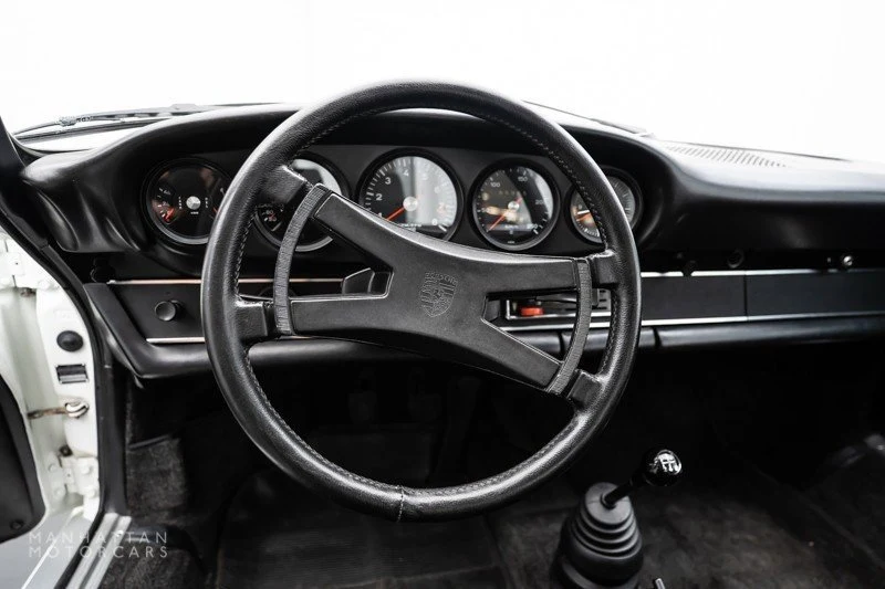 1973 Porsche 911 Carrera RS 2.7 interior, dashboard, Black