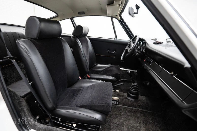 1973 Porsche 911 Carrera RS 2.7 interior, seats, Black