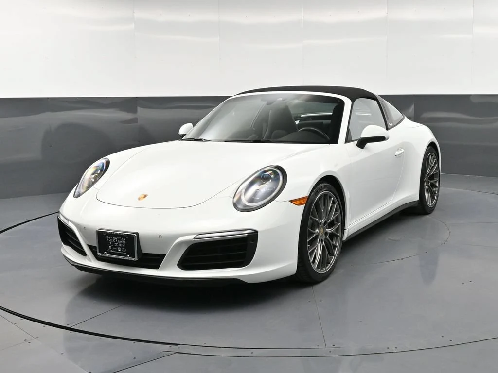 2019 Porsche 911 Targa 4 for sale, exterior, White