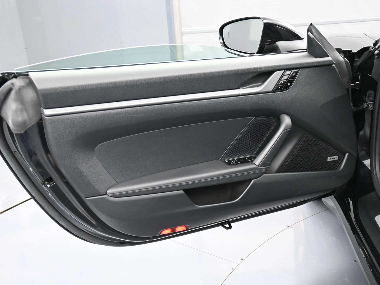 2021 Porsche 911 Carrera S interior, door panel, Black