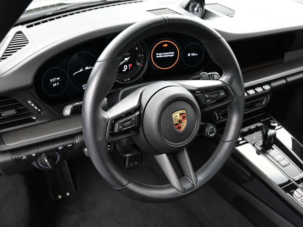 2023 Porsche 911 Targa 4 GTS interior, Black