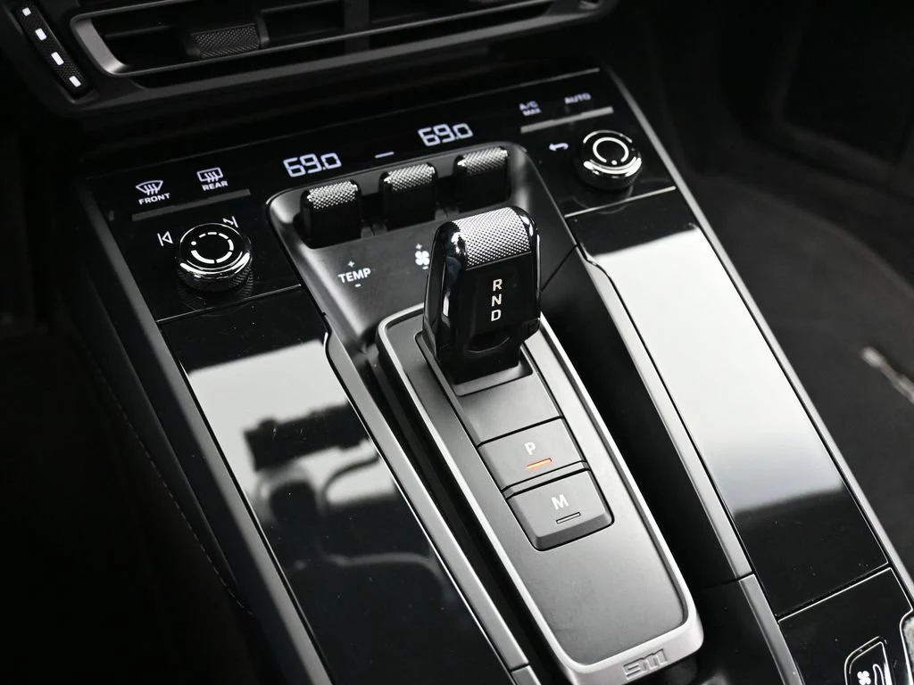 2023 Porsche 911 Targa 4 GTS interior, center console, Black