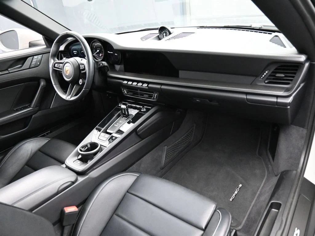 2023 Porsche 911 Targa 4 GTS interior, Black