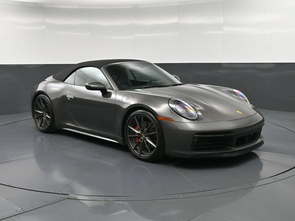 2023 Porsche 911 Carrera 4S Cabriolet for sale, exterior, Grey