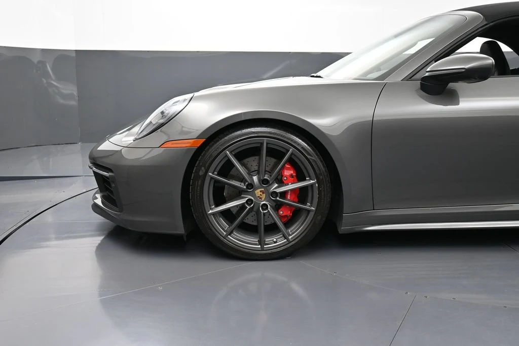 2023 Porsche 911 Carrera 4S Cabriolet for sale, exterior, Grey