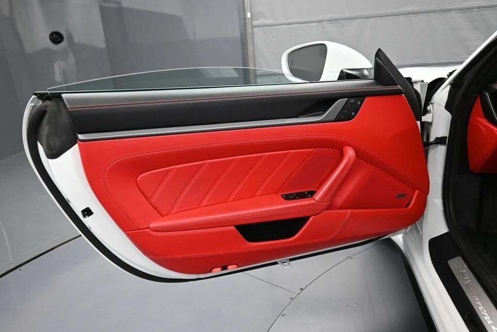 2024 Porsche 911 Carrera 4S interior, door panel, Black