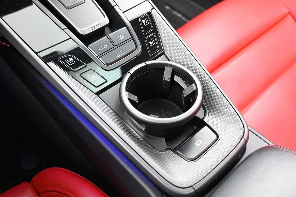 2024 Porsche 911 Carrera 4S interior, center console, Black