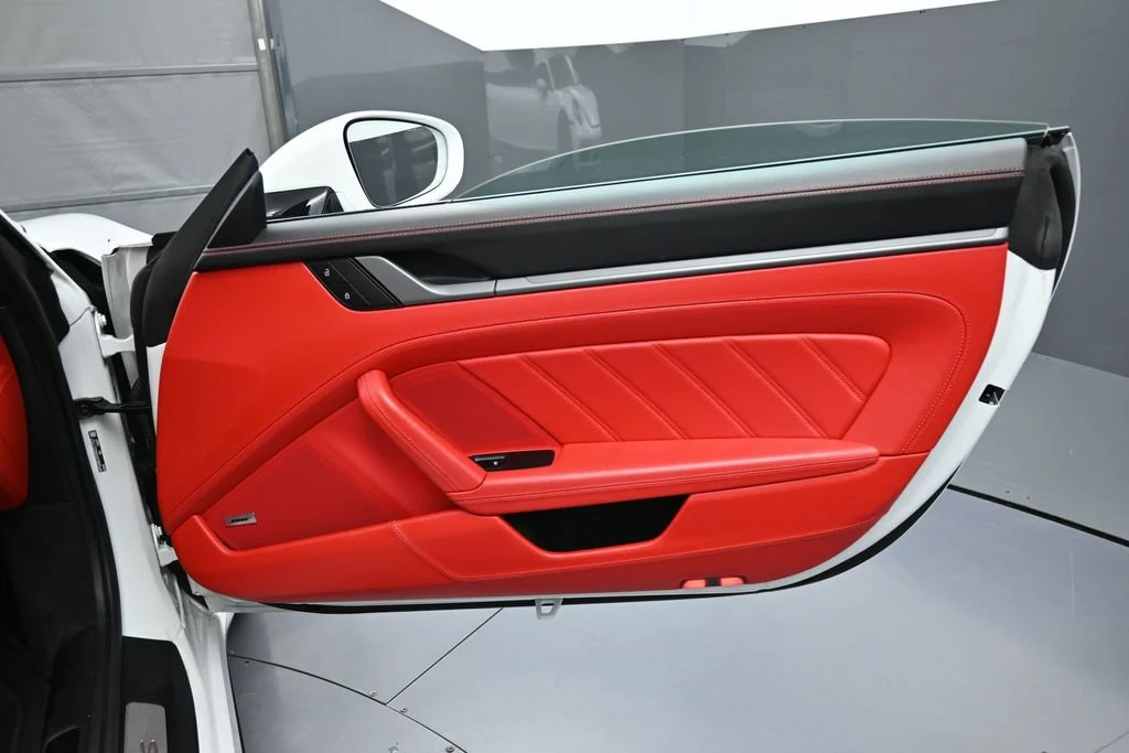 2024 Porsche 911 Carrera 4S interior, door panel, Black