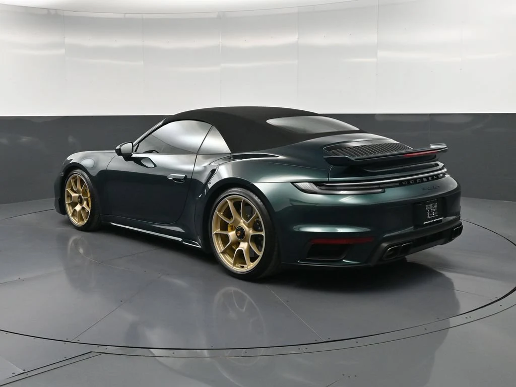 2024 Porsche 911 Turbo S Cabriolet for sale, exterior, Black