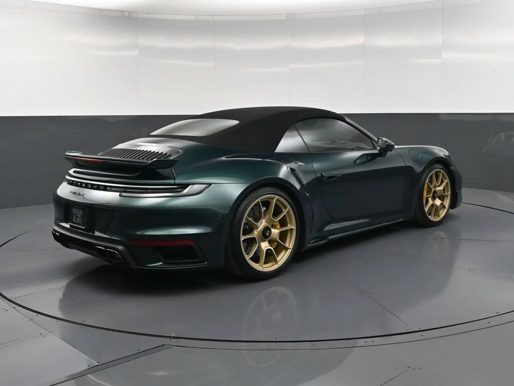2024 Porsche 911 Turbo S Cabriolet for sale, exterior, Black