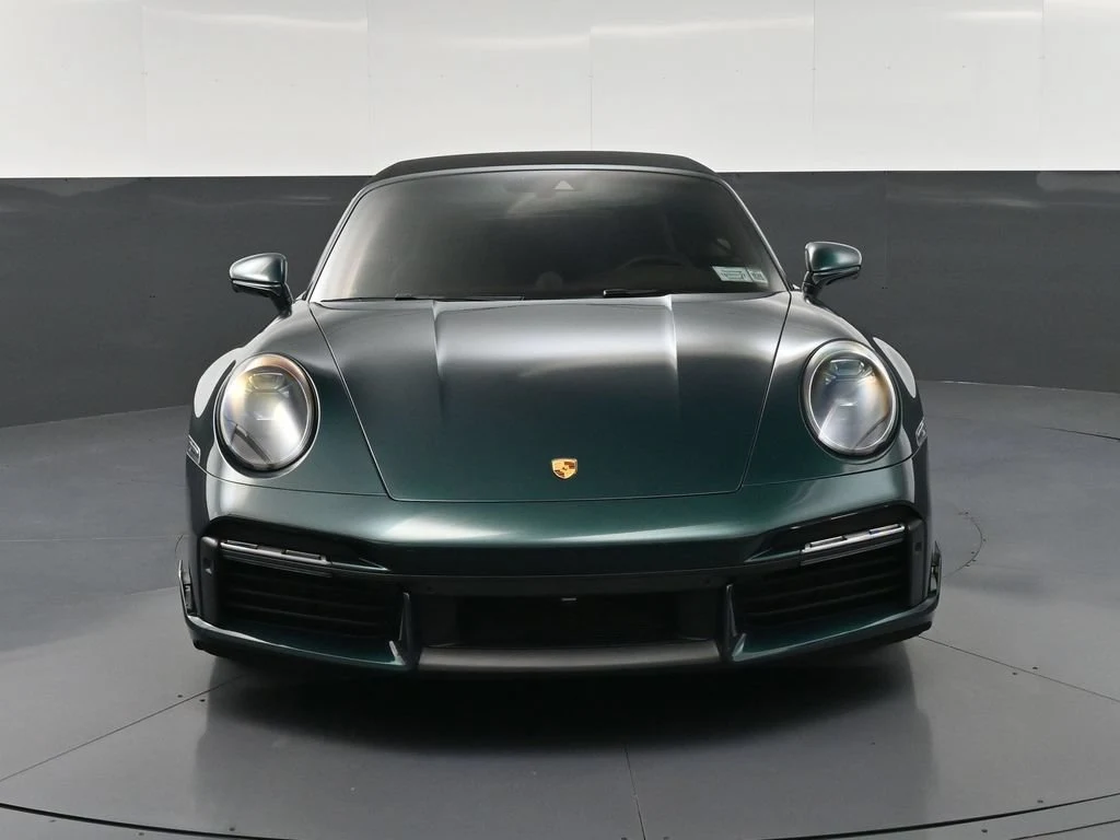 2024 Porsche 911 Turbo S Cabriolet for sale, exterior, Black